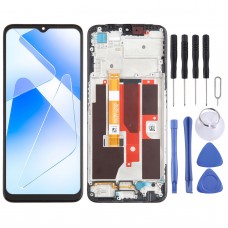 За OPPO A55 5G OEM дигитайзер за LCD екран, пълен монтаж с рамка