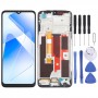 OPPO A55 5G OEM LCD スクリーンデジタイザー用フレーム付き完全アセンブリ