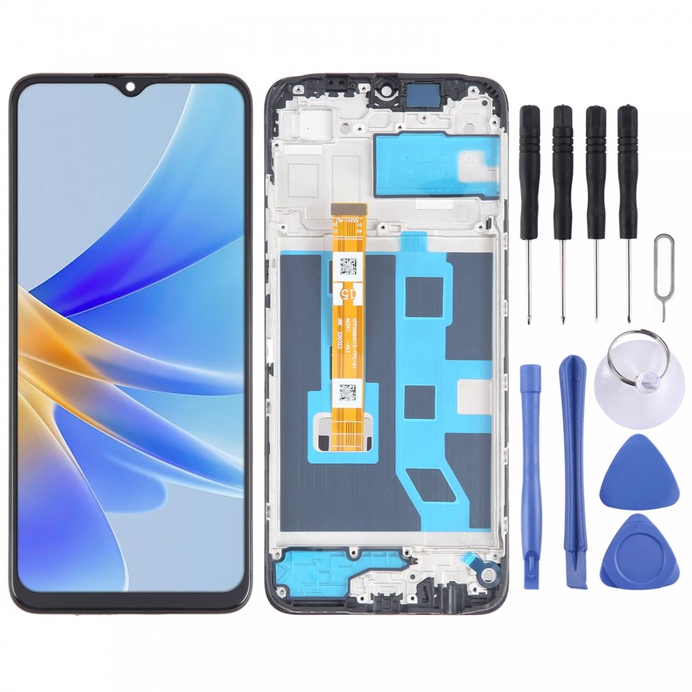 עבור OPPO A1x OEM מסך LCD Digitizer הרכבה מלאה עם מסגרת