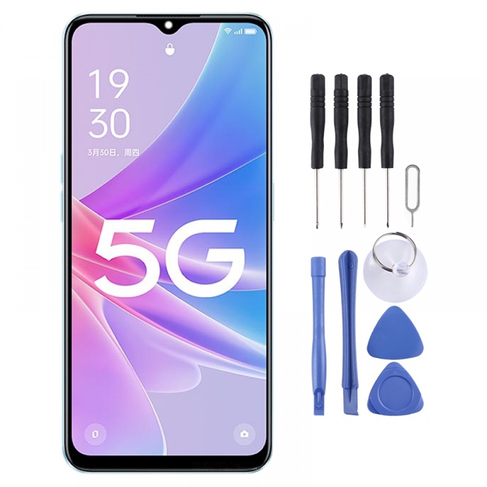 Para pantalla LCD OEM OPPO A56s con ensamblaje completo de digitalizador