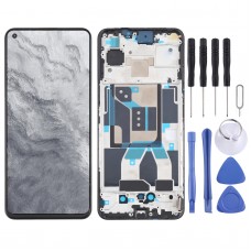 For Realme GT Neo2T Original AMOLED LCD Screen Digitizer Full Assembly with Frame