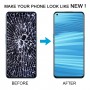 Do oryginalnego pełnego Digitizera ekranu AMOLED Realme GT2 z ramą