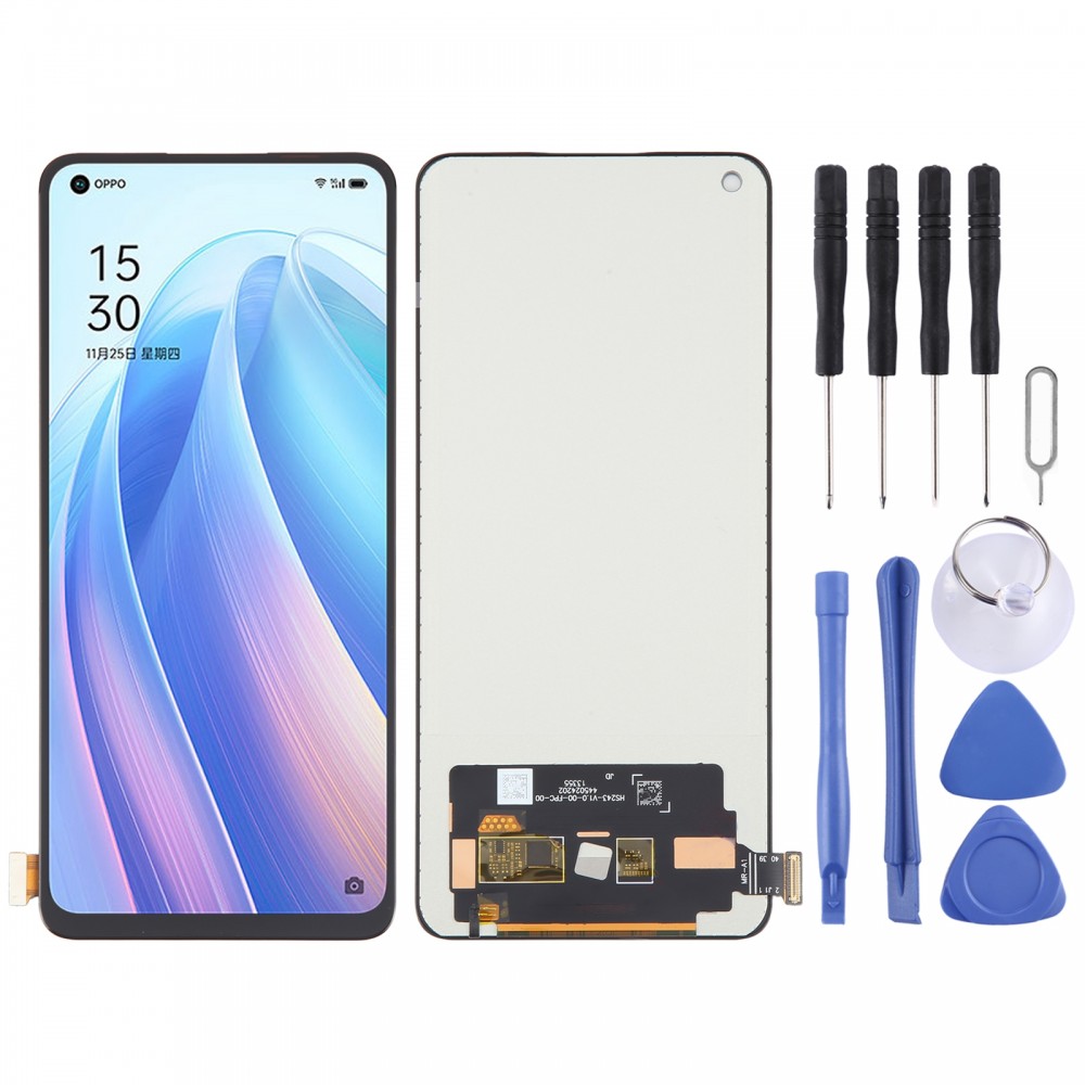 适用于 OPPO Reno7 Pro 5G TFT 材质 OEM 液晶屏，带数字转换器完整组装