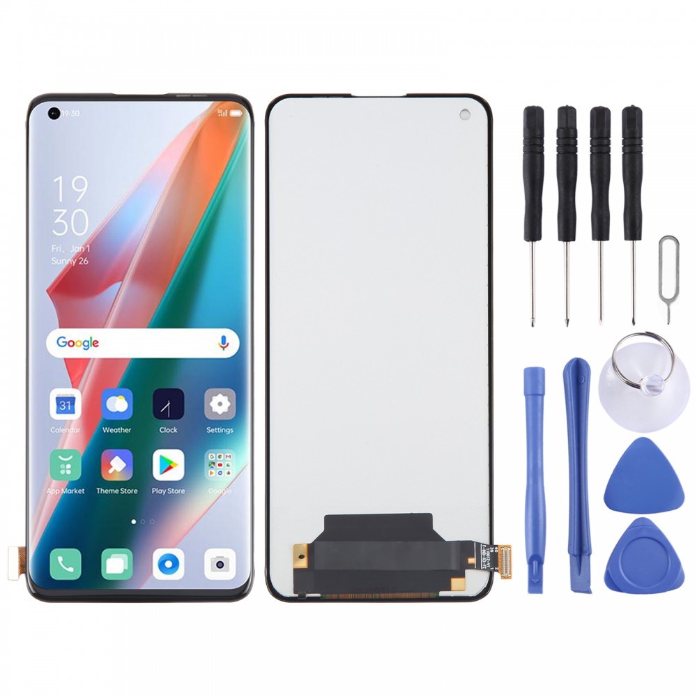 עבור OPPO מצא X3 Pro TFT חומר מסך LCD OEM עם הרכבה מלאה של Digitizer