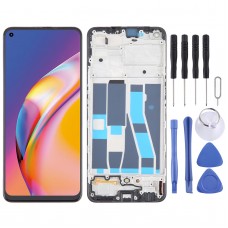 适用于 OPPO A94 5G 原装 AMOLED 液晶屏数字化仪全组装带框架