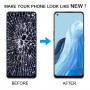 Для OPPO Reno7 5G Оригінальний AMOLED РК-екран Digitizer Повна збірка з рамкою