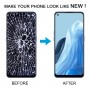 Pro OPPO Reno7 4G Original AMOLED digitizér LCD obrazovky Kompletní sestava s rámem