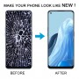 Pro OPPO Reno8 Lite 5G OLED digitizér LCD obrazovky Kompletní sestava s rámem