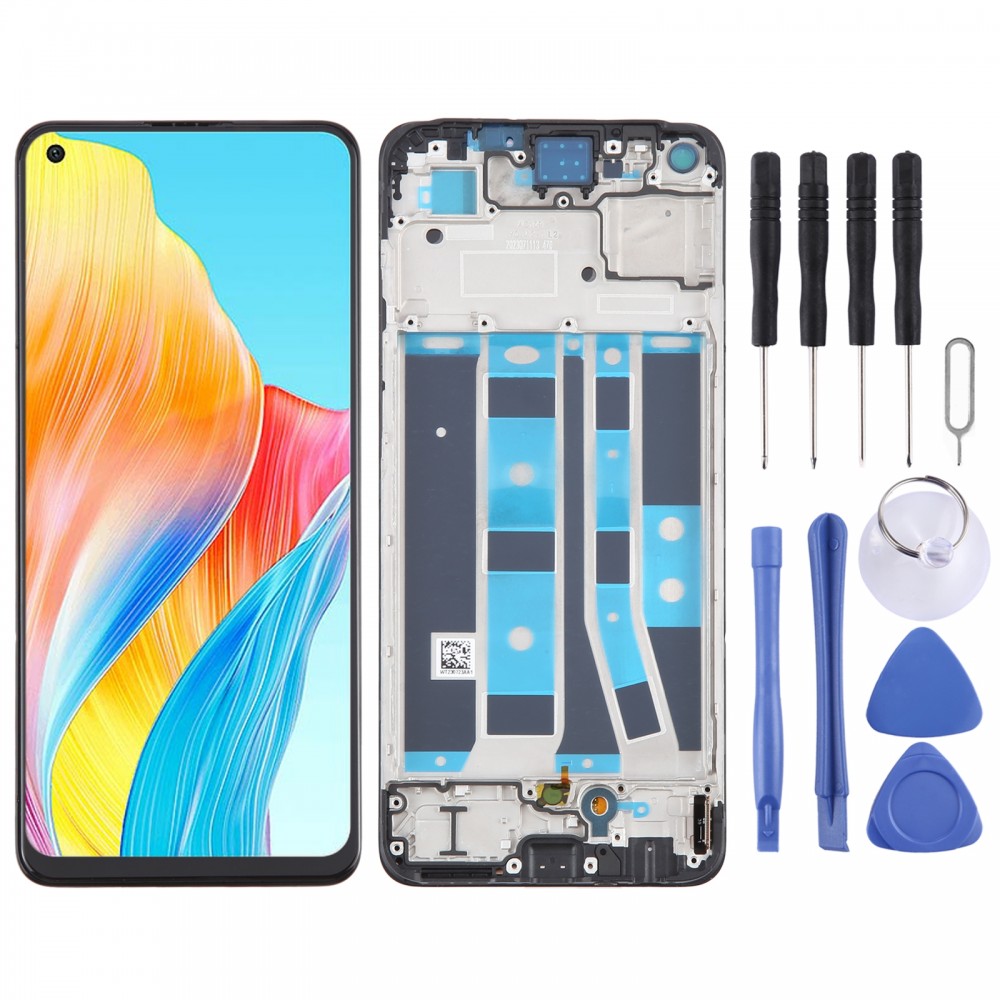 Для OPPO A78 4G CPH2565 OLED ЖК-экран дигитайзер в сборе с рамкой