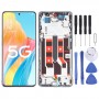 Original LCD-skärm för OPPO A1 Pro Digitizer full montering med ram (blå)