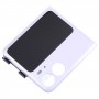 Originální sekundární obrazovka LCD pro OPPO Find N2 Flip s kompletní sestavou digitizéru (fialová)