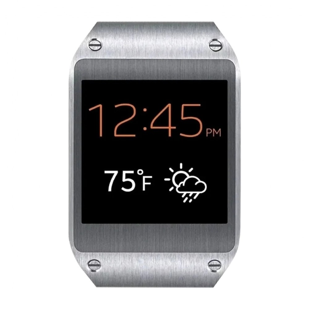 液晶屏幕适用于三星 Galaxy Gear V700 数字化仪完整组件带框架