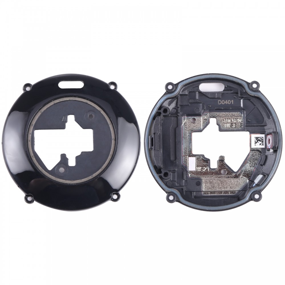 Cubierta de carcasa trasera original para Samsung Galaxy Watch4 Classic 42 mm SM-R880 (negro)