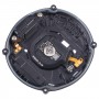 Original-Rückseite mit Herzfrequenzsensor + kabellosem Lademodul für Samsung Galaxy Watch 3 45 mm SM-R840 (schwarz)