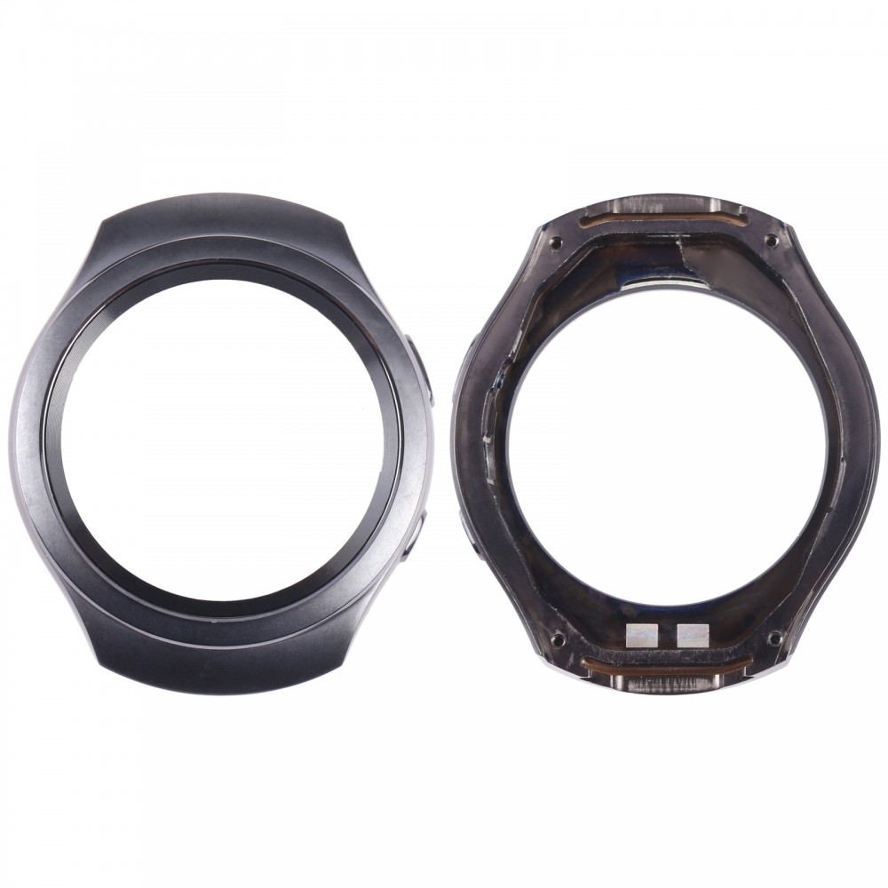 オリジナル LCD スクリーンフレームベゼルプレート Samsung Galaxy Watch Gear S2 SM-R720 (グレー)