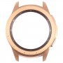 Samsung Galaxy Watch 42mm SM-R810用オリジナルLCDスクリーンフレームベゼルプレート (ゴールド)
