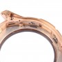 Samsung Galaxy Watch 42mm SM-R810用オリジナルLCDスクリーンフレームベゼルプレート (ゴールド)