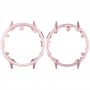 Plaque de lunette de cadre d'écran LCD d'origine en aluminium pour Samsung Galaxy Watch Active2 44 mm SM-R820 (rose)