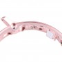 Plaque de lunette de cadre d'écran LCD d'origine en aluminium pour Samsung Galaxy Watch Active2 44 mm SM-R820 (rose)