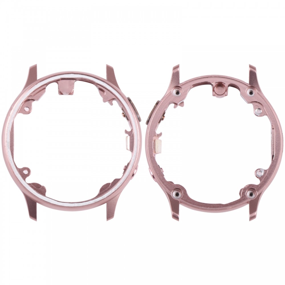 Plaque de lunette de cadre d'écran LCD d'origine en aluminium pour Samsung Galaxy Watch Active2 40 mm SM-R830 (rose)