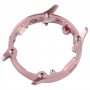 Plaque de lunette de cadre d'écran LCD d'origine en aluminium pour Samsung Galaxy Watch Active2 40 mm SM-R830 (rose)