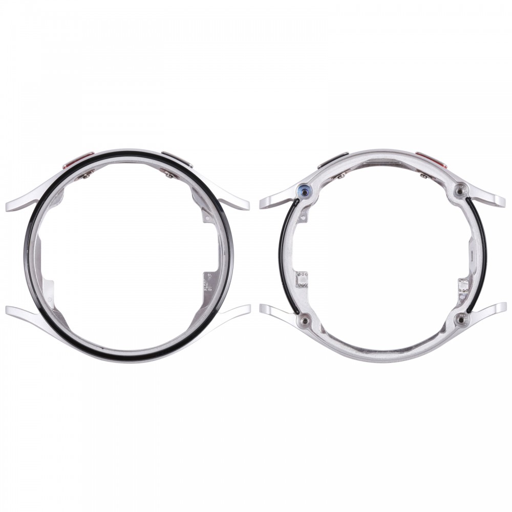 לוחית מסגרת מסך LCD מקורית עבור Samsung Galaxy Watch4 44 מ"מ SM-R870 R875 (כסף)