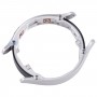 לוחית מסגרת מסך LCD מקורית עבור Samsung Galaxy Watch4 44 מ"מ SM-R870 R875 (כסף)