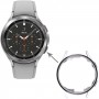 לוחית מסגרת מסך LCD מקורית עבור Samsung Galaxy Watch4 44 מ"מ SM-R870 R875 (כסף)