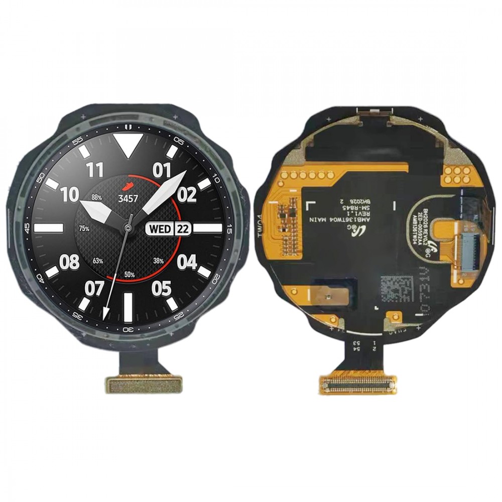 Pro Samsung Galaxy Watch 3 45mm SM-R840 LCD obrazovka s kompletní sestavou digitizéru