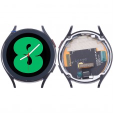 LCD екран за Samsung Galaxy Watch4 44 мм R870/R875 дигитайзер пълен комплект с рамка (черен)