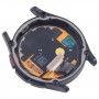 Originaalne LCD-ekraaniga digiteerija raamiga komplekt Samsung Galaxy Watch4 Classic 42 mm SM-R880/R885 (must) jaoks