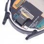 Originální kompletní sestava digitizéru LCD obrazovky s rámečkem pro Samsung Galaxy Watch4 40mm SM-R860/R865 (černá)