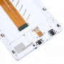 För Samsung Galaxy Tab A7 Lite SM-T220 WiFi Edition Original LCD-skärm Digitizer Full montering med ram (Vit)
