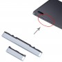 Per Samsung Galaxy Tab S7 FE SM-T730/T733/T736B/T735 Originale 1 set Pulsante di accensione + Pulsante di controllo volume (Blu)