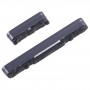 Per Samsung Galaxy Tab S8+ SM-X800/X806/X806B/X806U/X806N/X808 1 set Pulsante di accensione originale + Pulsante di controllo volume (Nero)