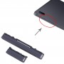 Per Samsung Galaxy Tab S8+ SM-X800/X806/X806B/X806U/X806N/X808 1 set Pulsante di accensione originale + Pulsante di controllo volume (Nero)