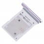 Pour Samsung Galaxy Tab S9 Ultra 5G SM-X916 Plateau de carte SIM + Micro SD d'origine (violet)