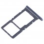 Pro Samsung Galaxy Tab A9 SM-X115 Originální přihrádka na kartu SIM + Micro SD (modrá)