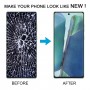 Für Samsung Galaxy Note20 SM-N980 6,67 Zoll OLED LCD Screen Digitizer Vollmontage mit Rahmen (Rosa)