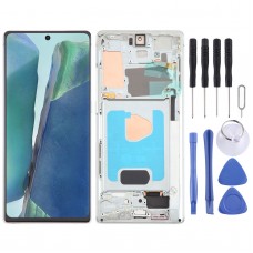For Samsung Galaxy Note20 SM-N980 6.67 inch OLED LCD Screen Digitizer Full Assembly with Frame (Green)