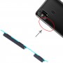 适用于三星 Galaxy M30s SM-M307 10个电源按钮 + 音量控制按钮 (黑色)