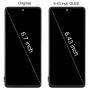 Pro Samsung Galaxy M52 5G SM-M526B 6,43palcový digitizér OLED LCD obrazovky, kompletní sestava s rámem