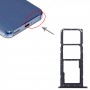 Pro Samsung Galaxy M04 SM-M045F Originální přihrádka na SIM kartu + přihrádka na SIM kartu + přihrádka na Micro SD kartu (černá)