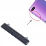 Для Samsung Galaxy Z Flip SM-F700 10 шт. Кнопка питания + кнопка регулировки громкости (черный)