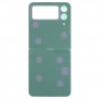 For Samsung Galaxy Z Flip4 SM-F721B Battery Back Cover with Camera Lens Cover(Blue)