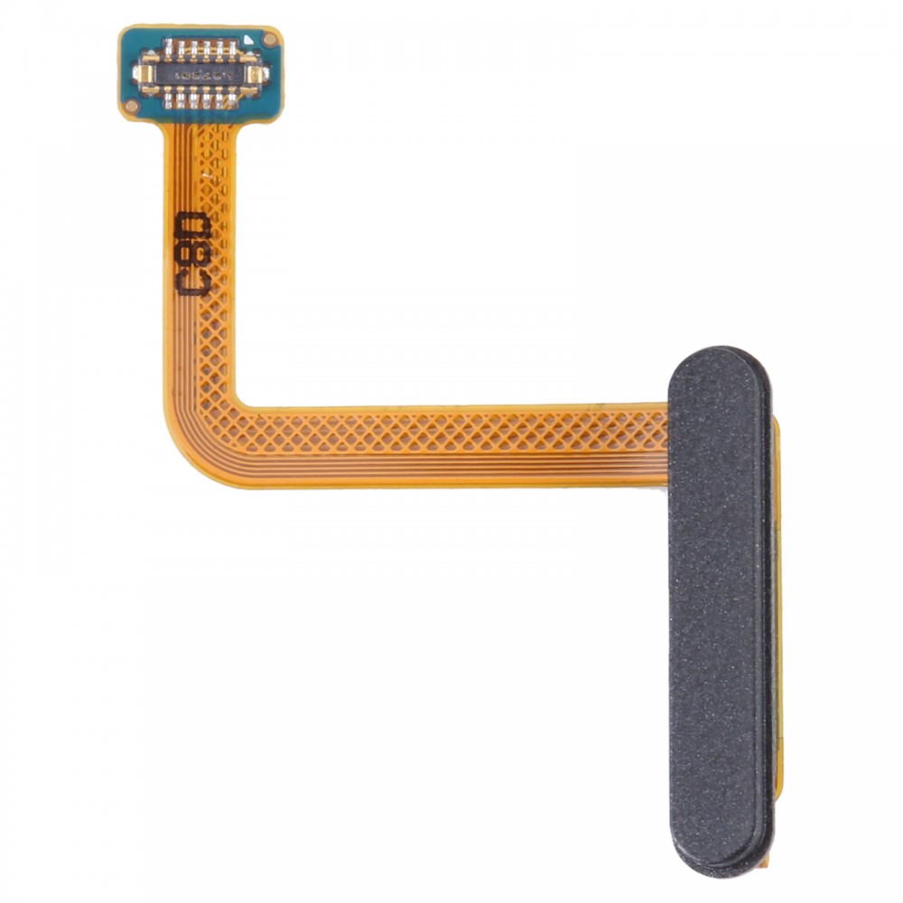 Para Samsung Galaxy Z Flip4 SM-F71 Cable flexible con sensor de huellas dactilares original (negro)