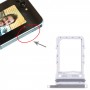 Originální přihrádka na SIM kartu Samsung Galaxy Z Flip5 SM-F731 (stříbrná)