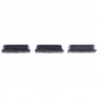 Per Samsung Galaxy J6+ SM-J610 10 pezzi Pulsante di accensione + Pulsante di controllo volume (Nero)