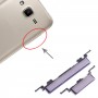 עבור Samsung Galaxy J2 2017 SM-J200 10 יחידות לחצן הפעלה + לחצן בקרת עוצמת הקול (סגול)
