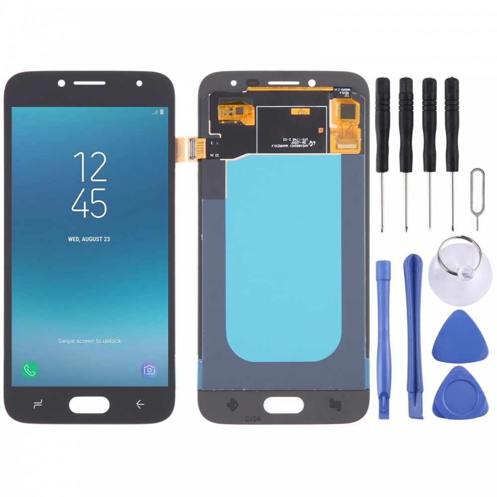 ЖК-экран из OLED-материала и дигитайзер в сборе для Samsung Galaxy J2 Pro 2018 SM-J250 (черный)